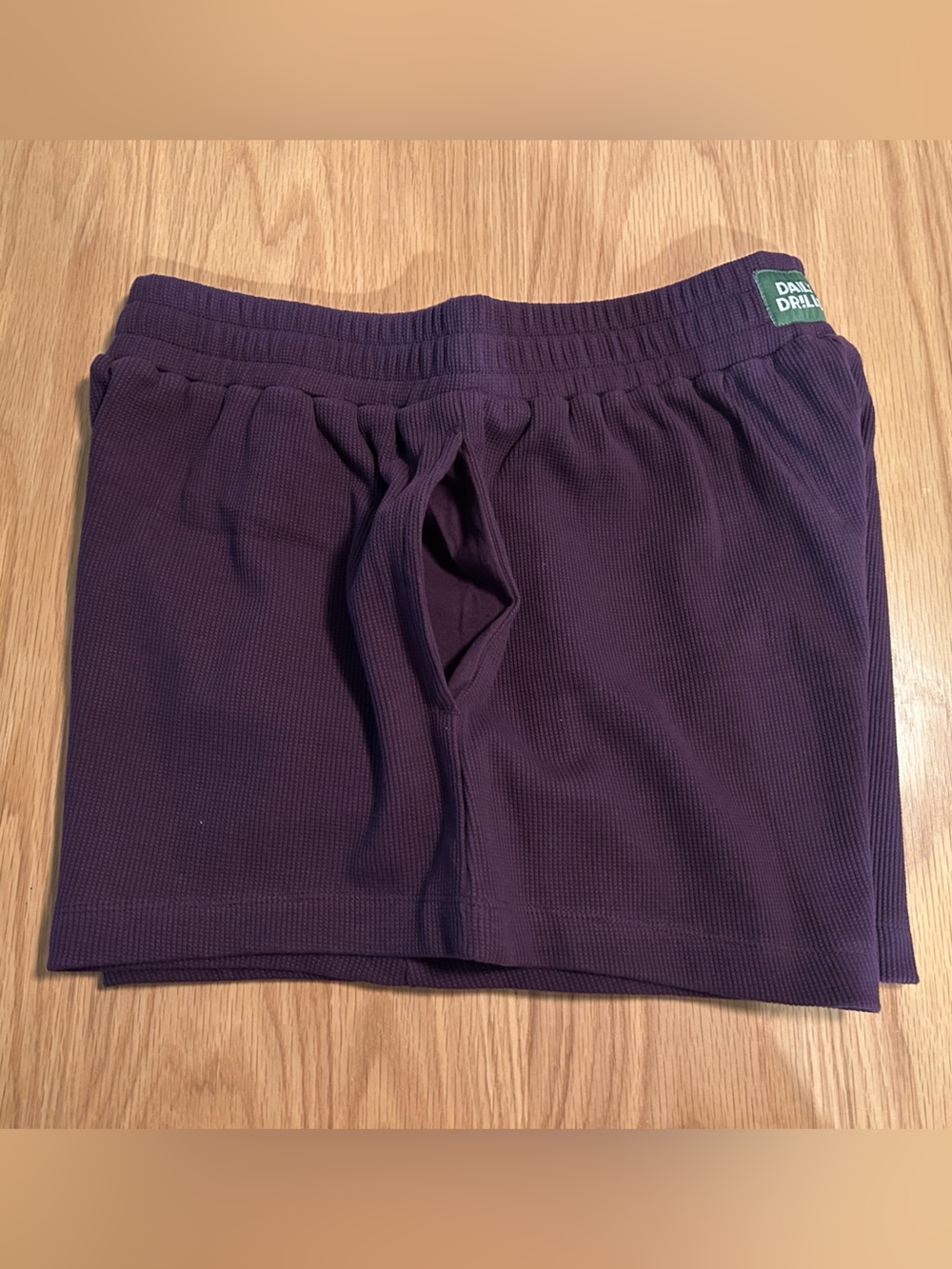 Daily Drills x Driscoll's Daily Thermal + Resort Shorts Set - Plum Size M/L NWT - Picture 8 of 15